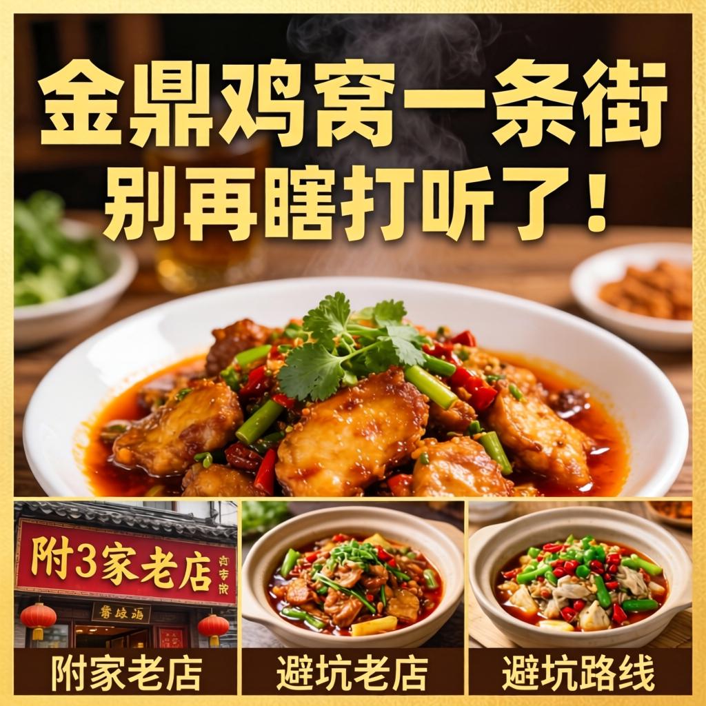 金鼎鸡窝一条街具体位置，别再瞎打听了！附3家老店招牌菜与避坑路线