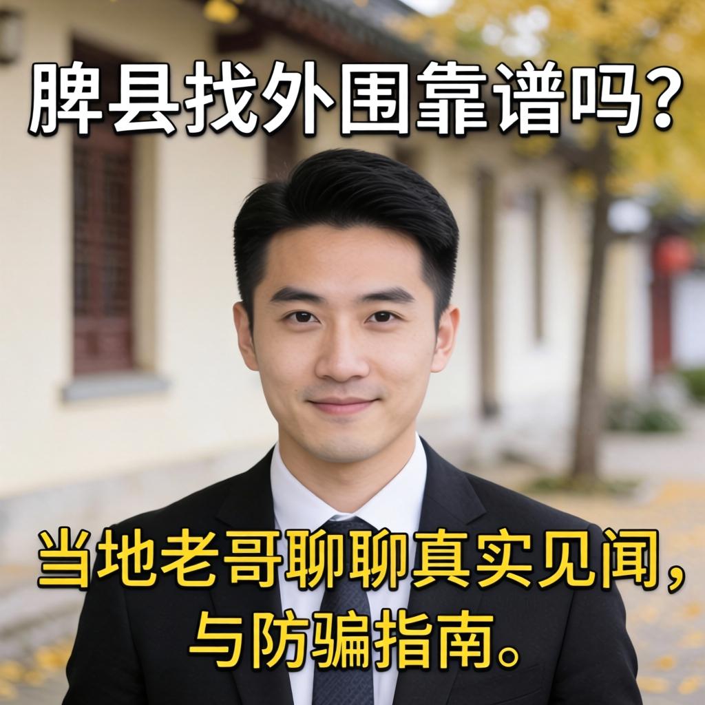 脾县找外围靠谱吗？当地老哥聊聊真实见闻与防骗指南