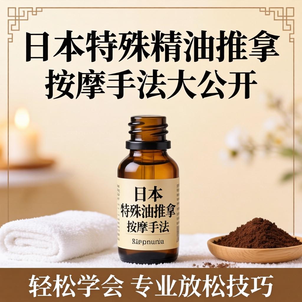 日本特殊精油推拿推拿手法大公开，轻松学会专业放松技巧
