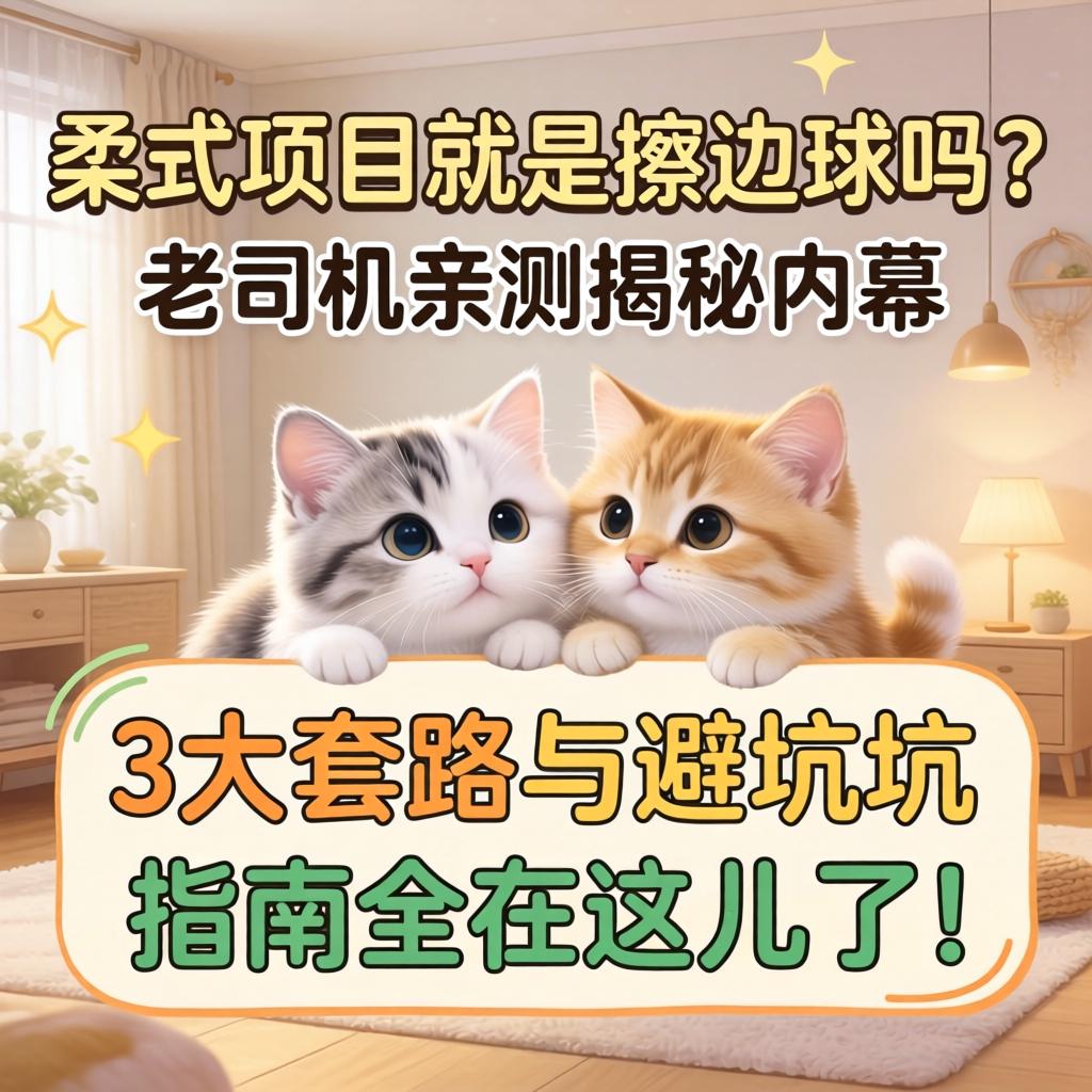 柔式项目就是擦边球吗？老司机亲测揭秘黑幕，3大套路与避坑指南全在这儿了！