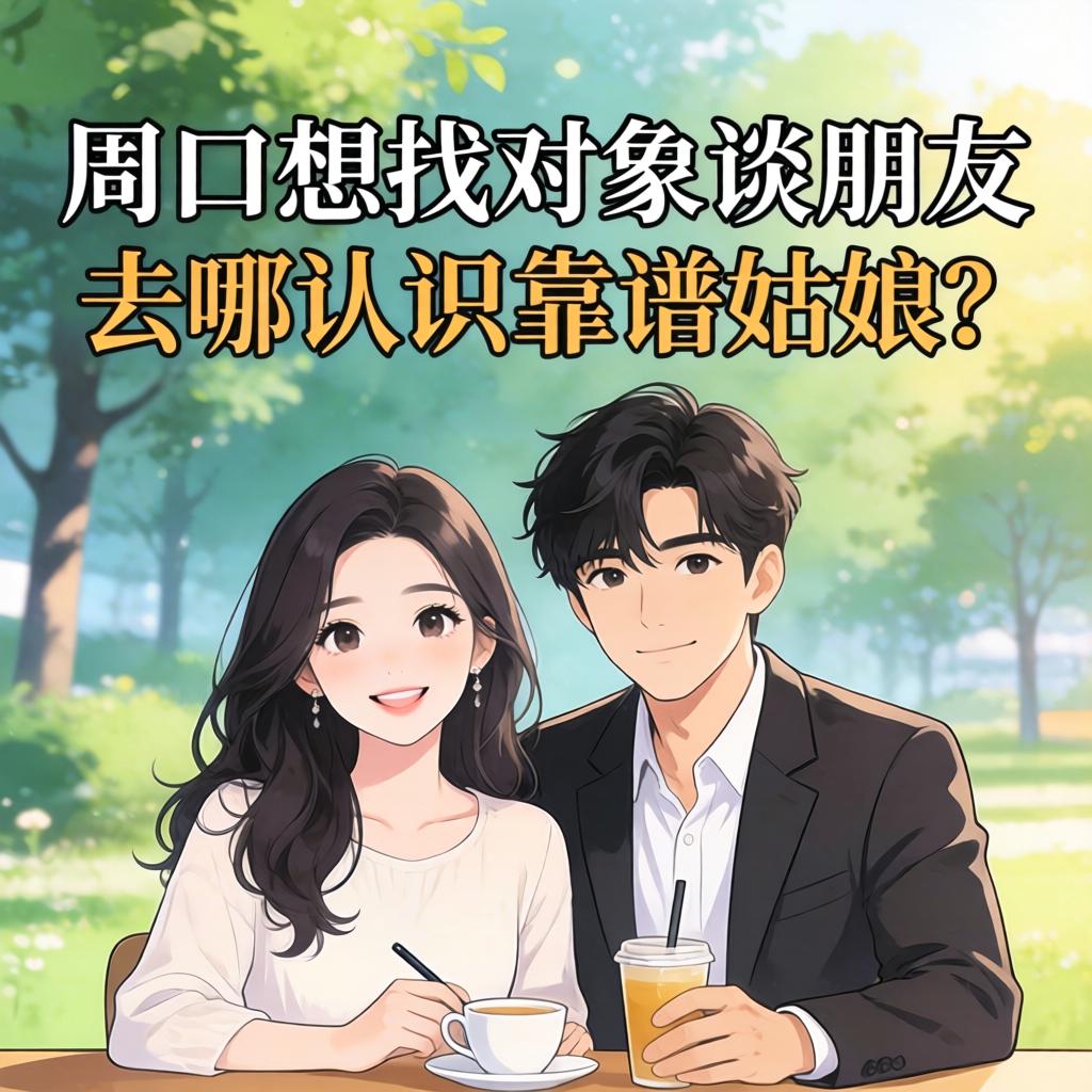 在周口想找对象谈伴侣，去哪意识靠谱姑娘？