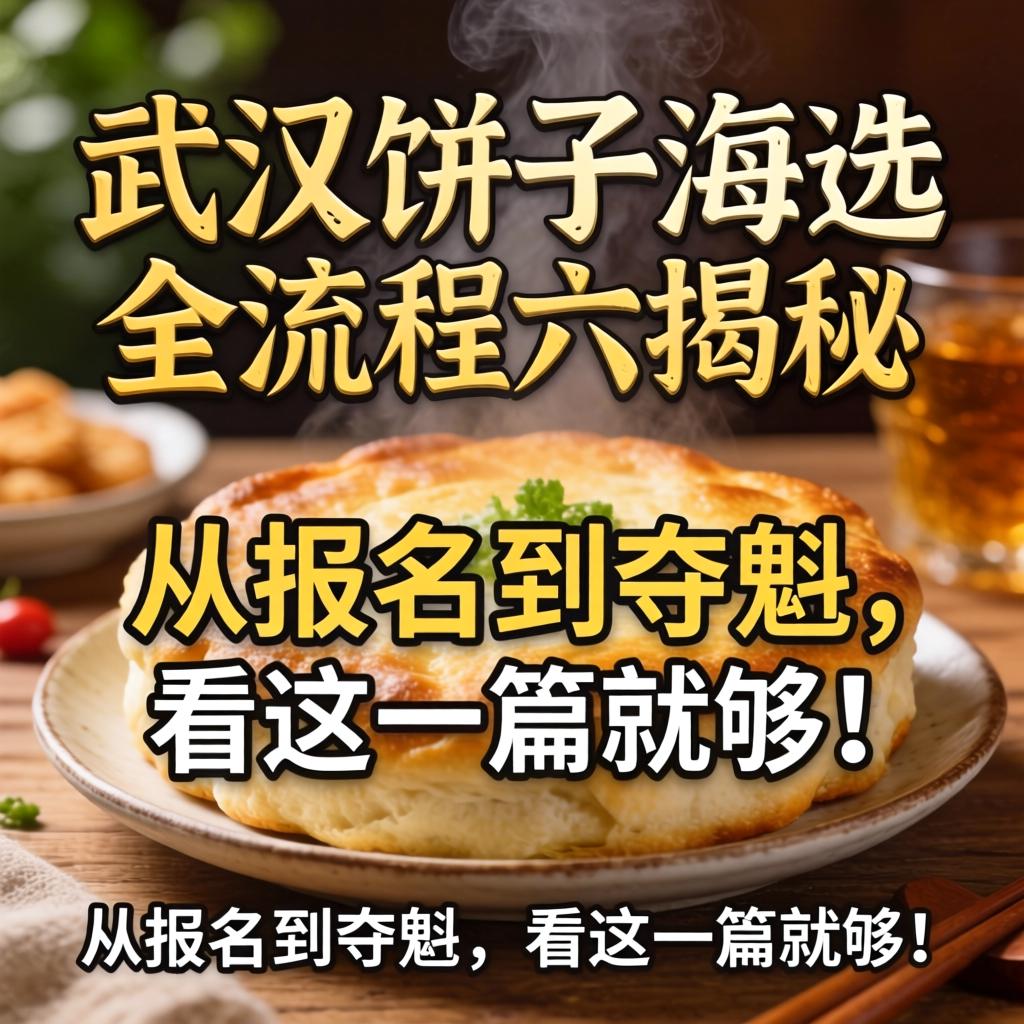 武汉饼子海选全流程大揭秘：从报名到夺魁，看这一篇就够！