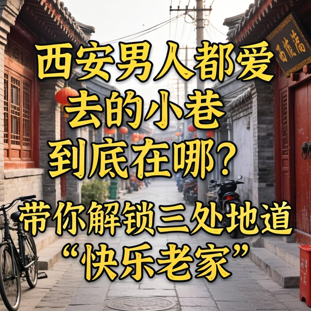 西安男子都爱去的小巷，，，，，，究竟在哪？？？？？带你解锁三处隧道“快乐老家”