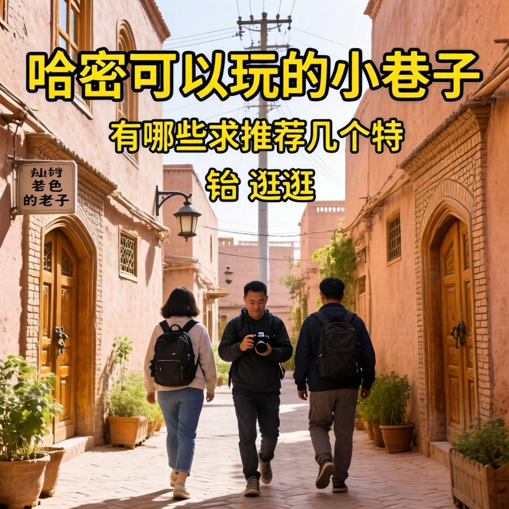 哈密能够玩的幼小路有哪些？求推荐几个有特色的老小路，适合拍照和游游的！