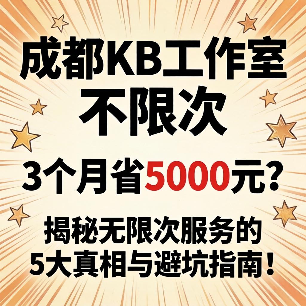 成都KB工作室不限次，3个月省5000元？揭秘无限次服务的5大真相与避坑指南！