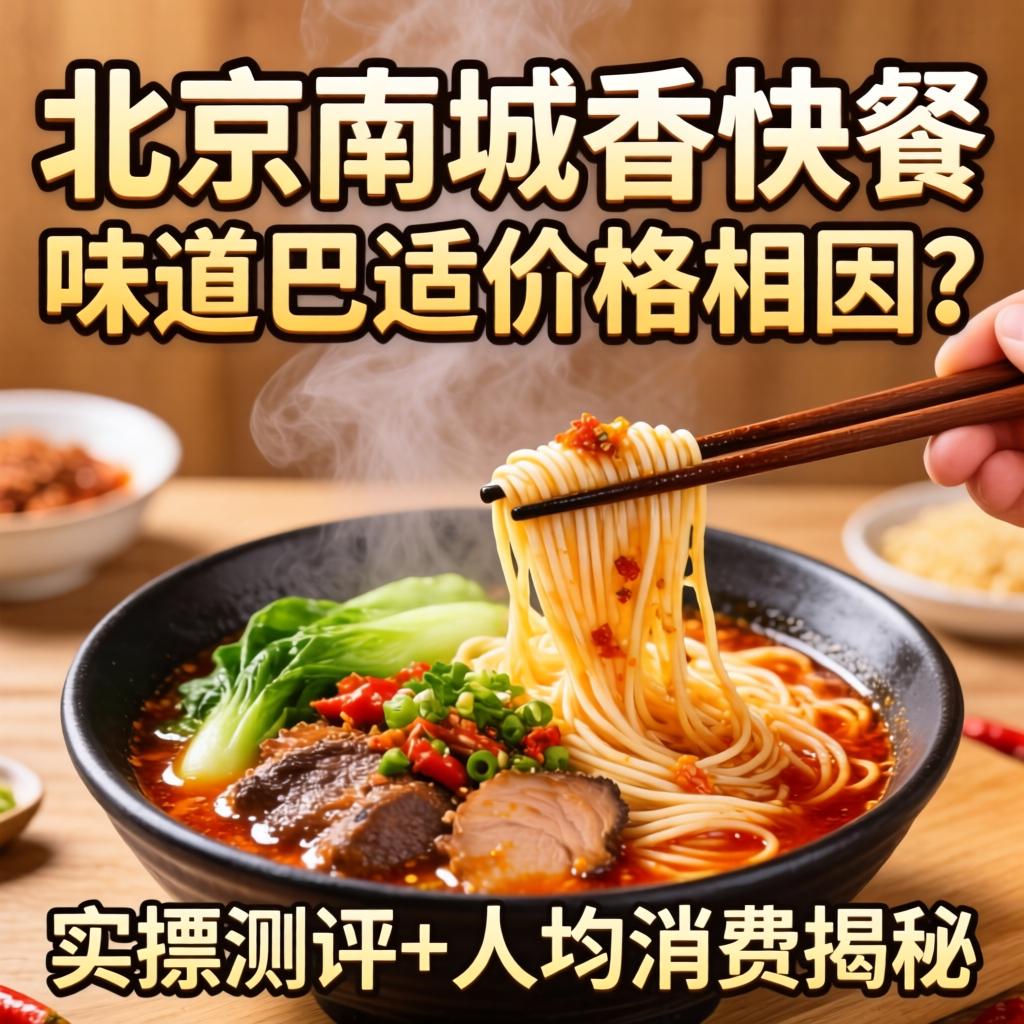 北京南城香快餐_味路巴适价值相因？实探测评+人均消费揭秘