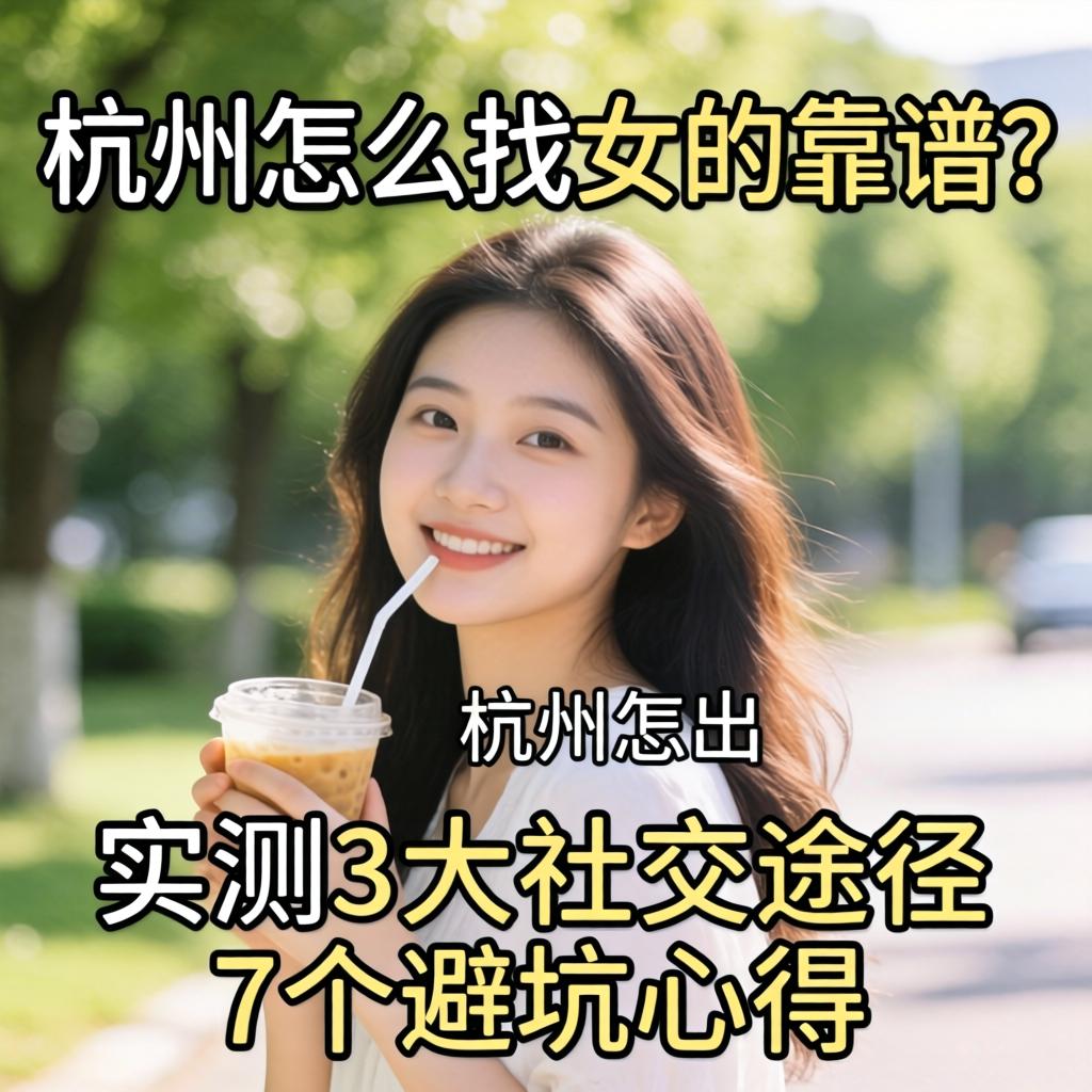 杭州怎么找女的靠谱？？？？实测3大社交途径与7个避坑心得