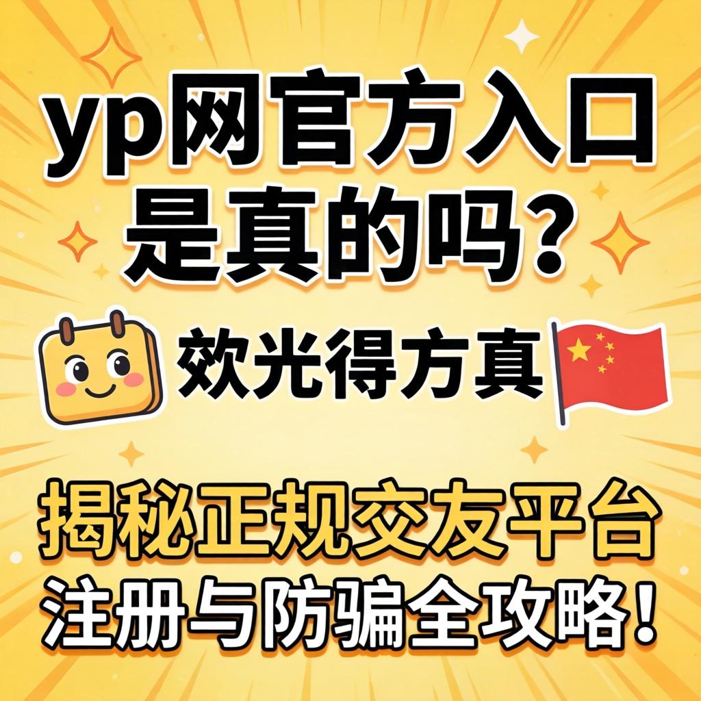 yp网官方入口是真的吗？揭秘正规交友平台注册与防骗全攻略！