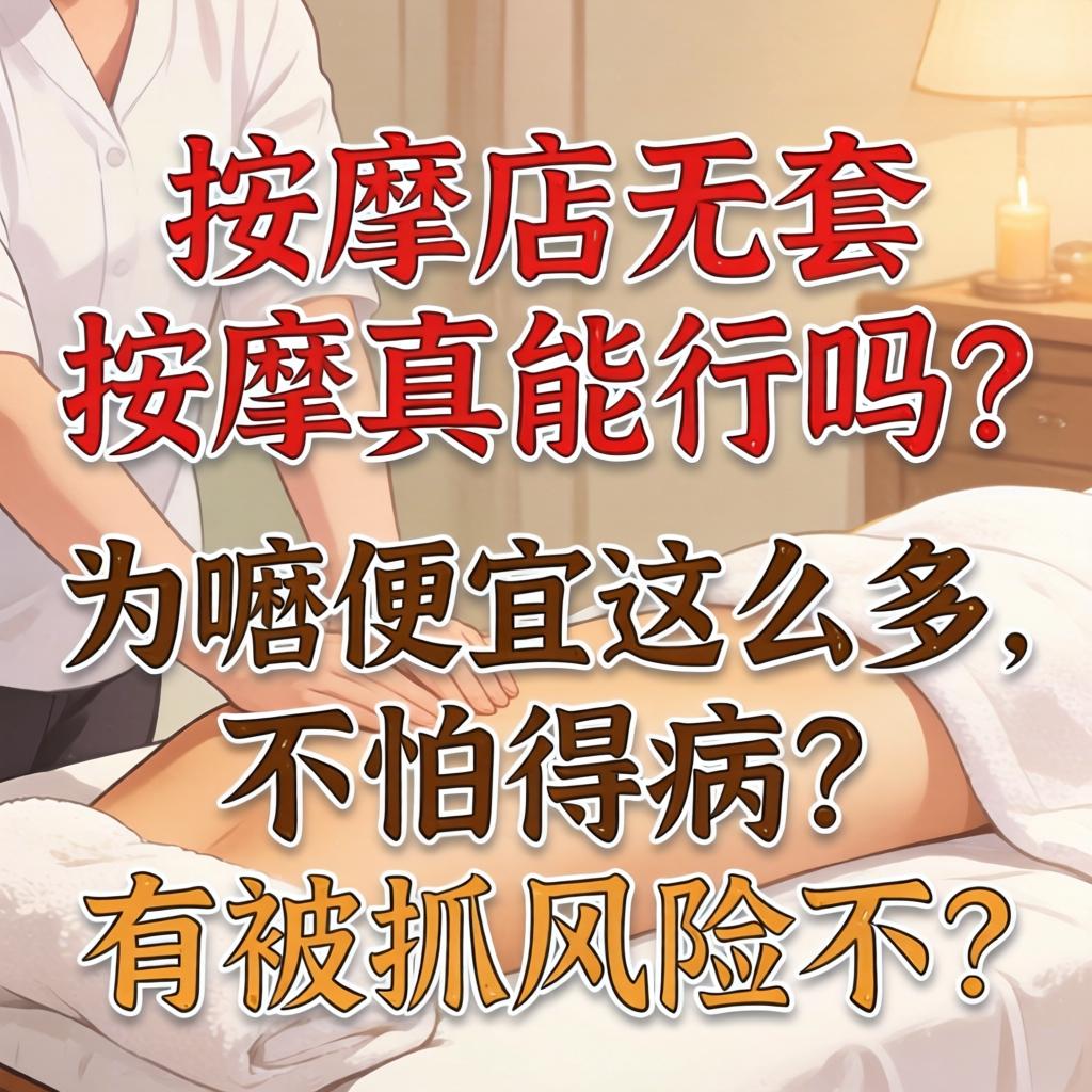 按摩店无套按摩真能行吗？为嘛便宜那么多，不怕得病？有被抓风险不？