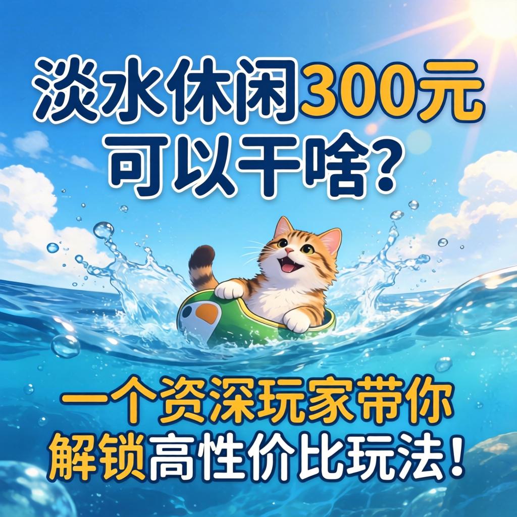淡水休闲300元可以干啥？一个资深玩家带你解锁高性价比玩法！