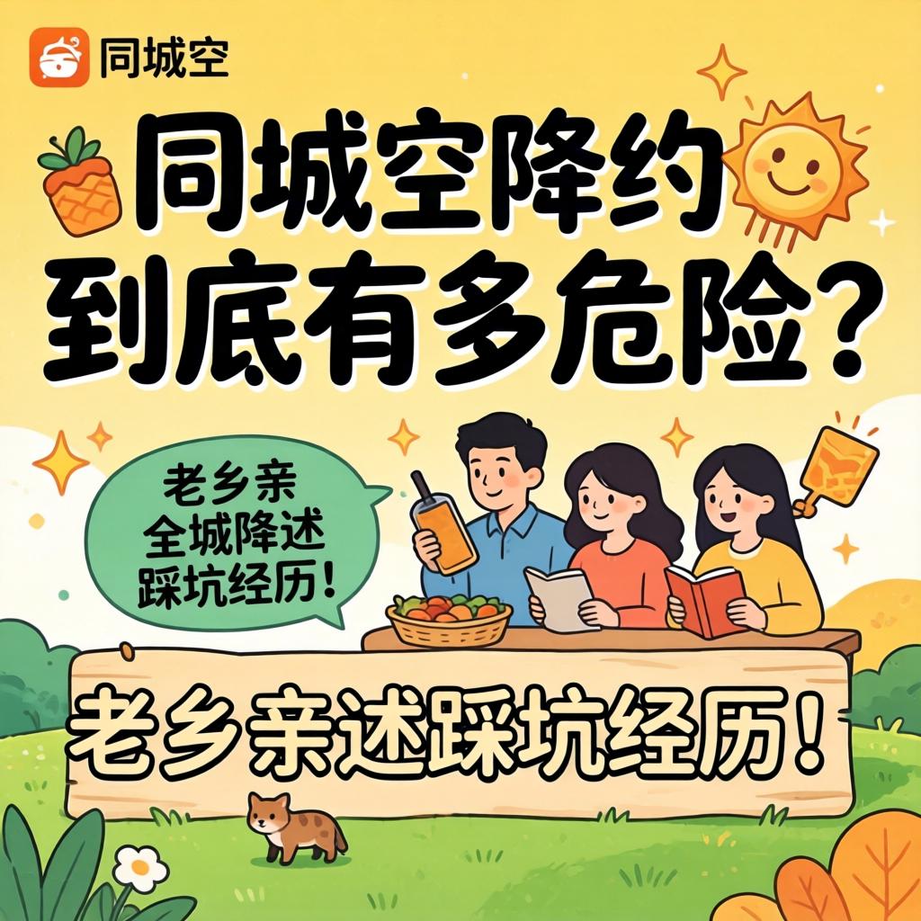 同城空降约究竟有多危险？？？？？老乡亲述踩坑履历！