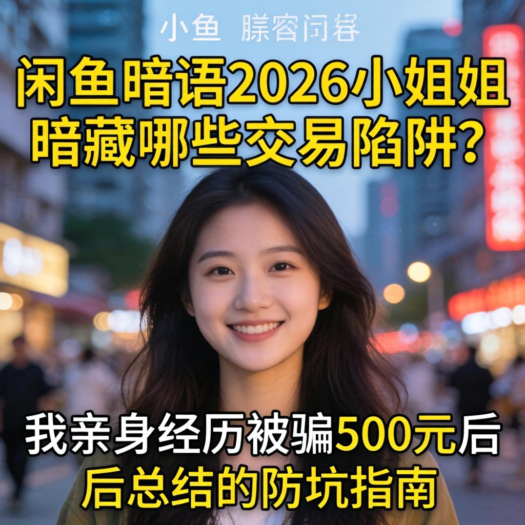 闲鱼隐语2026幼姐姐，暗藏哪些买卖陷阱？我亲自经历被骗500元后总结的防坑指南