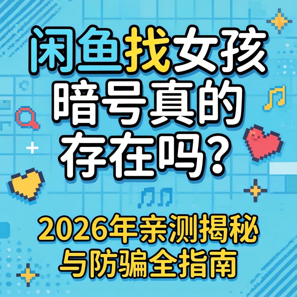 闲鱼找女孩旗号真的保存吗？？？2026年亲测揭秘与防骗全指南