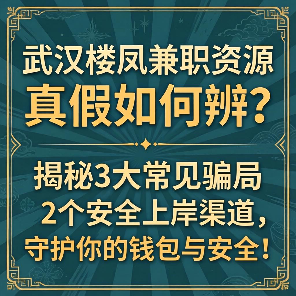 武汉楼凤兼职资源，真假若何辨？揭秘3大常见圈套与2个安全上岸渠路，守护你的钱包与安全！