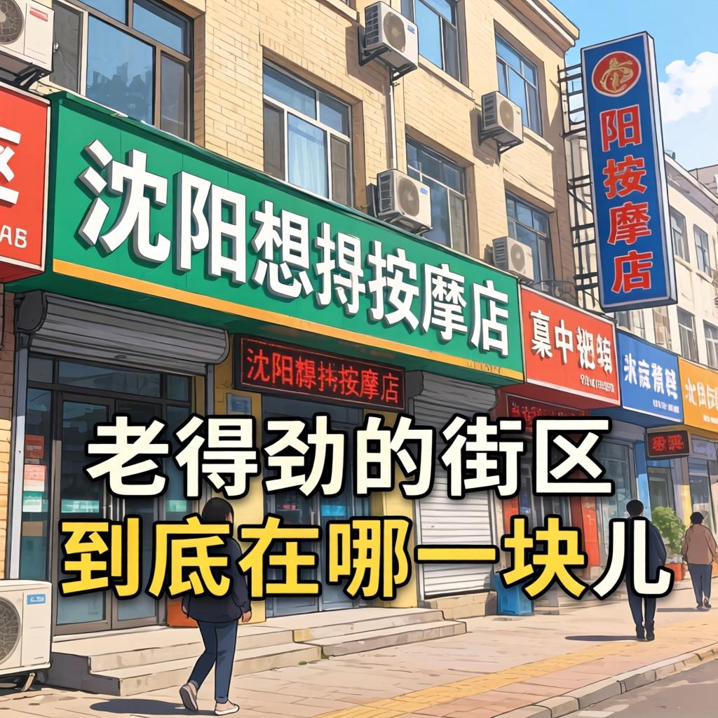 在沈阳想找推拿店集中的处所，老得劲的街区到底在哪一块儿？