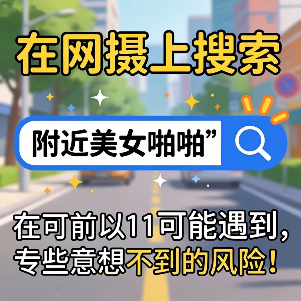 在网上搜索“附近美女啪啪”时,可能会遇到哪些意想不到的风险?