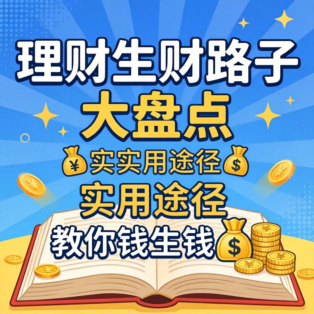 理财生财路子大盘点，实用蹊径教你钱生钱?
