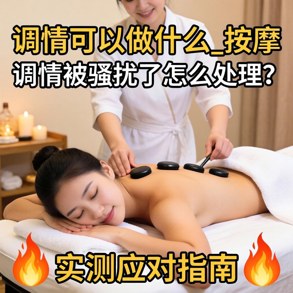 按摩店的调情可以做什么_按摩调情被骚扰了怎么处理？?实测应对指南