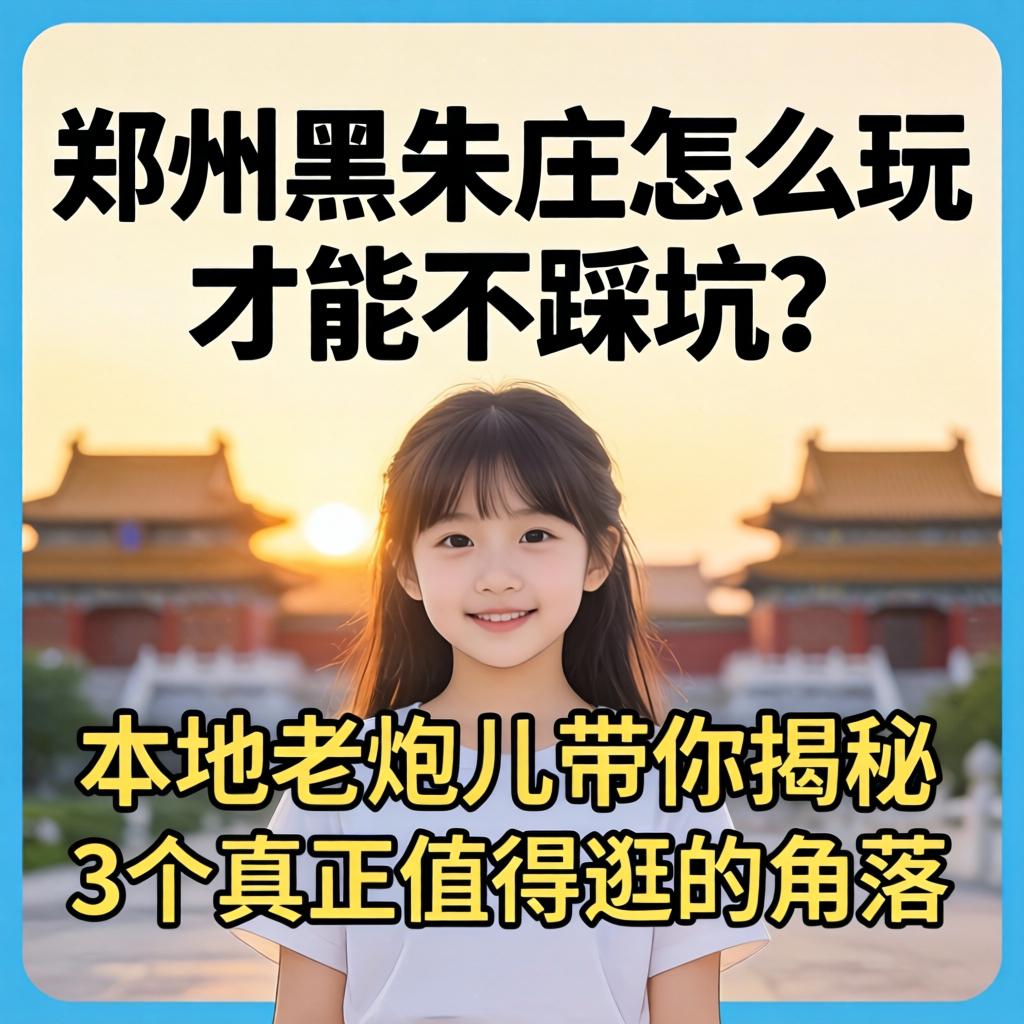 郑州黑朱庄怎么玩，才能不踩坑？本地老炮儿带你揭秘3个真正值得逛的角落