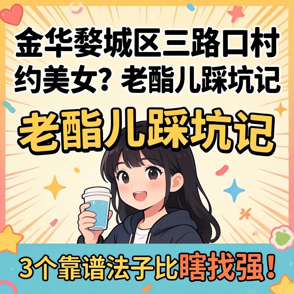 金华婺城区三路口村约美女？老醯儿踩坑记，这3个靠谱法子比瞎找强！