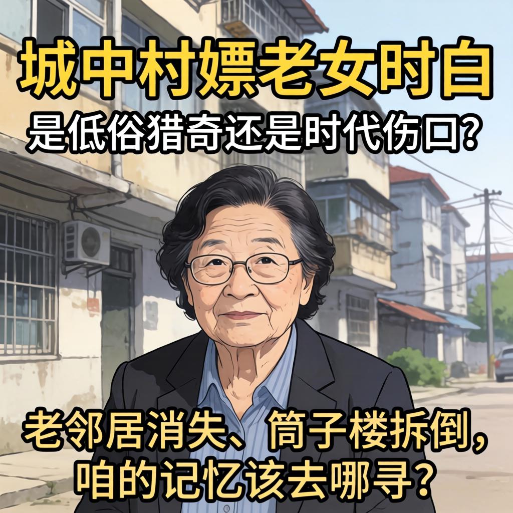 城中村嫖老妇对白，是低俗猎奇还是时代伤口？老邻居消失、筒子楼拆倒，咱的记忆该去哪寻？