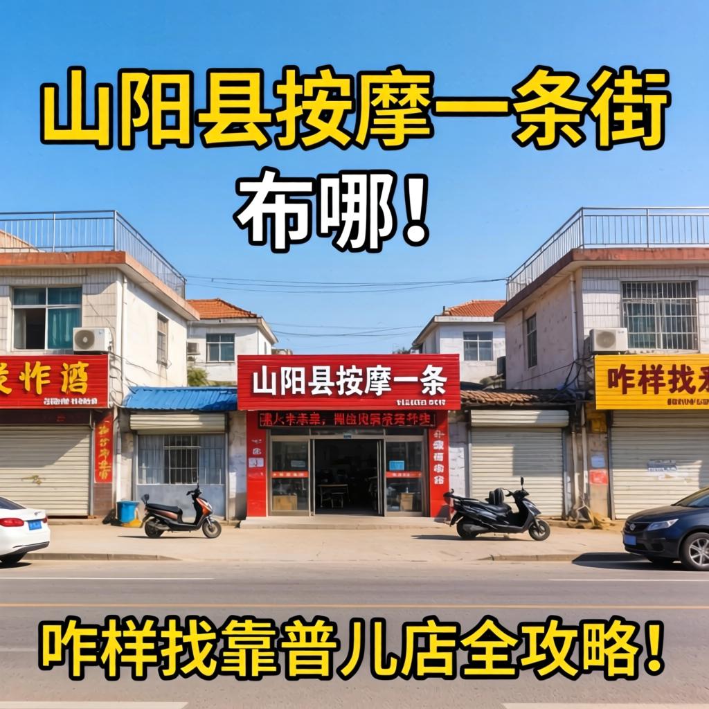 山阳县按摩一条街在哪?具体位置、咋样找靠谱儿店全攻略!
