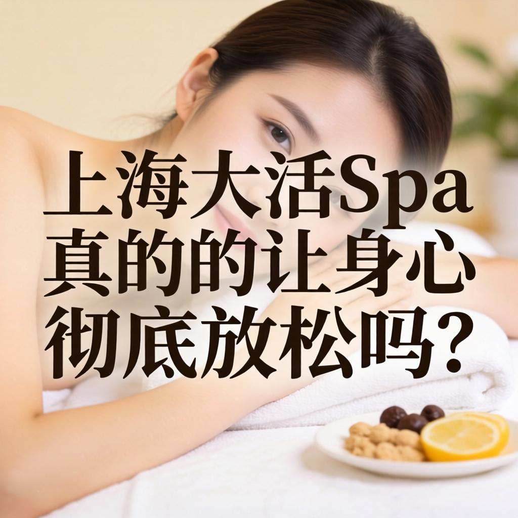 上海大活spa真的能让身心彻底放松吗？