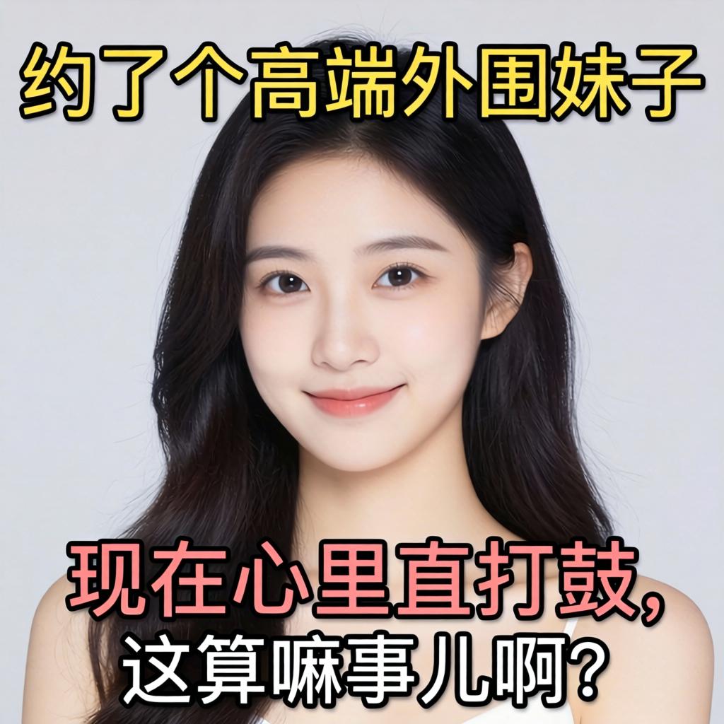 约了个高端外围妹子，现在心里直打鼓，这算嘛事儿啊？