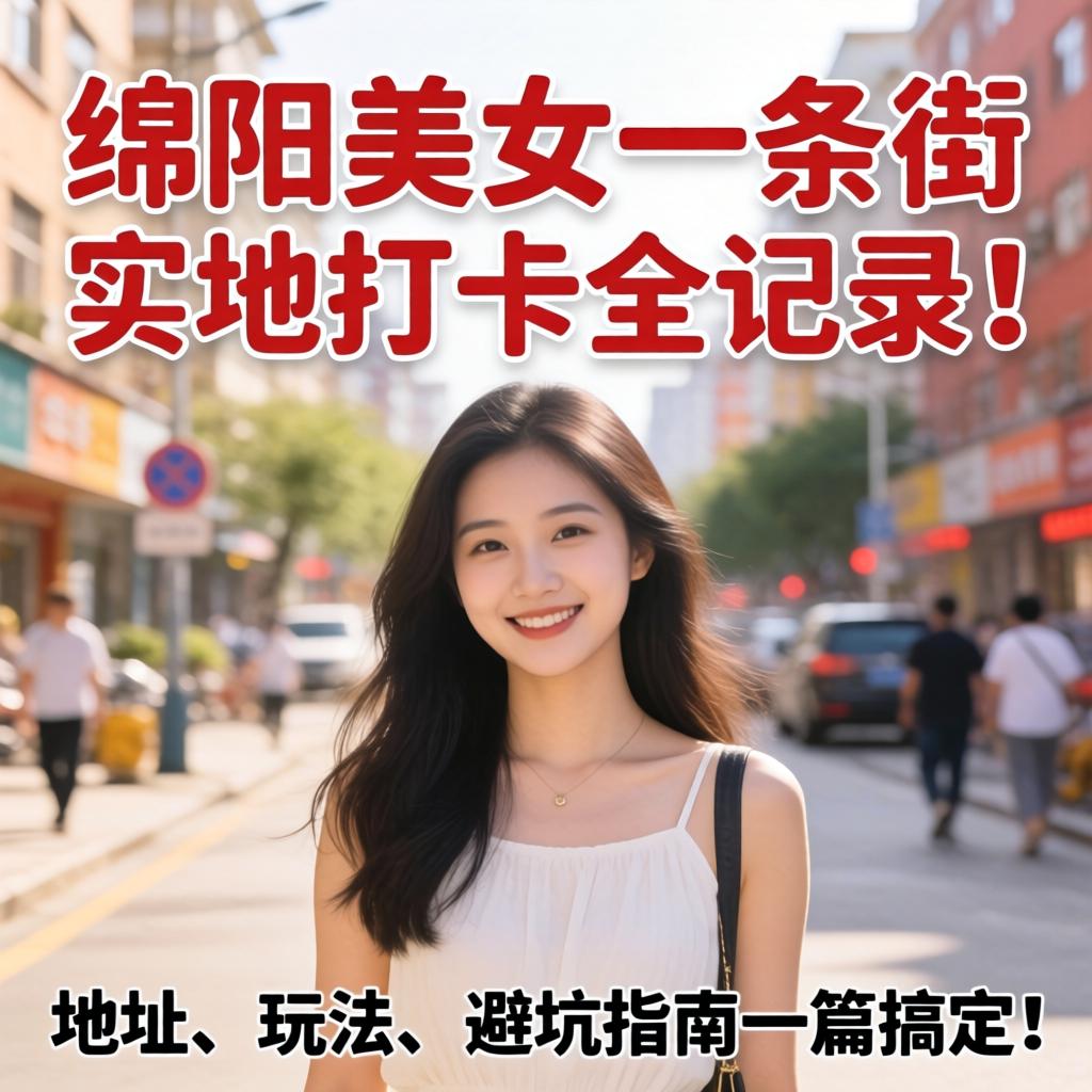 绵阳美女一条街实地打卡全纪录！地址、玩法、避坑指南一篇搞定！