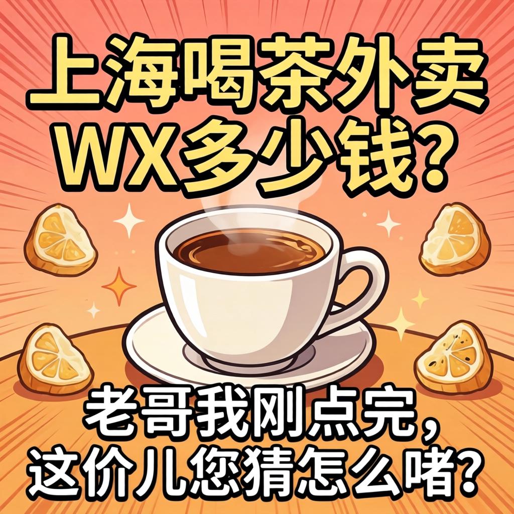 上海品茗外卖WX几多钱？？？老哥我刚点完，，，这价儿您猜怎么着？？？