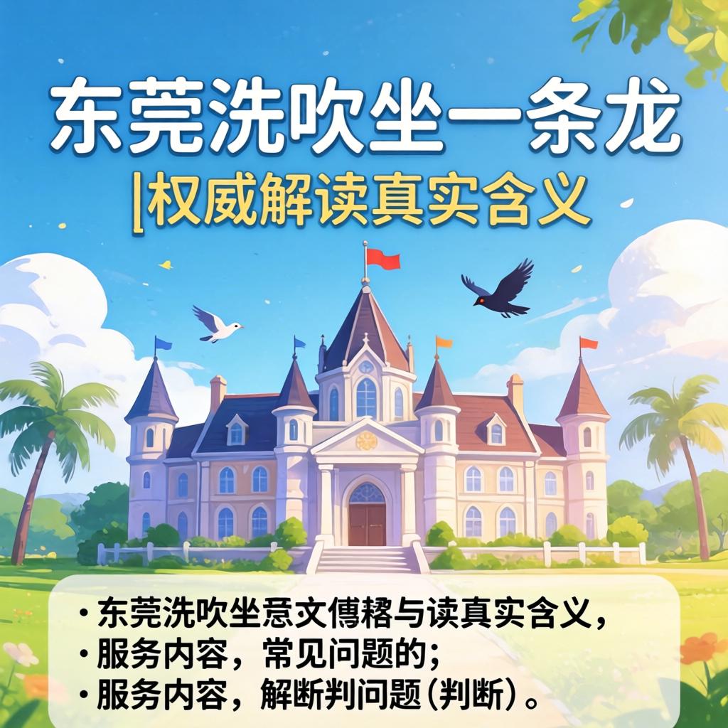 东莞洗吹坐一条龙什么意思|权威解读真实含义、服务内容与常见问题