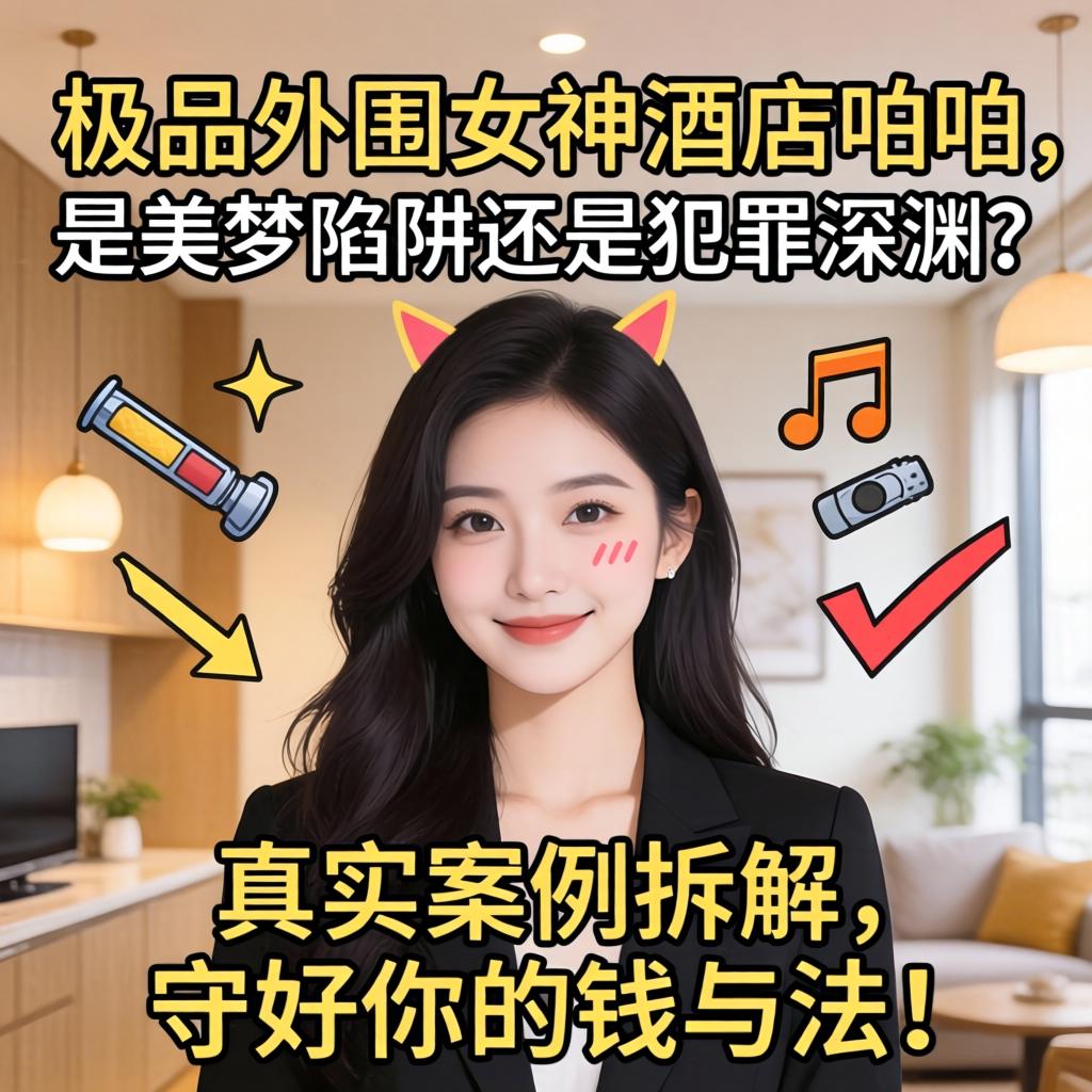 极品表围女神酒店啪啪，是美梦陷阱还是犯罪深渊？真实案例拆解，守好你的钱与法！