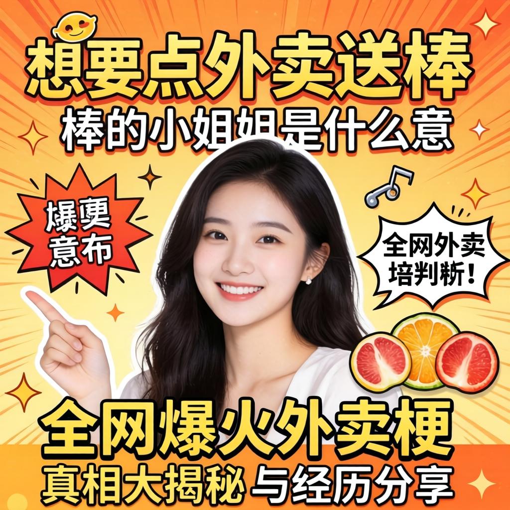 想重点表卖送棒的幼姐姐是什么意思？全网爆火表卖梗真相大揭秘与经历分享