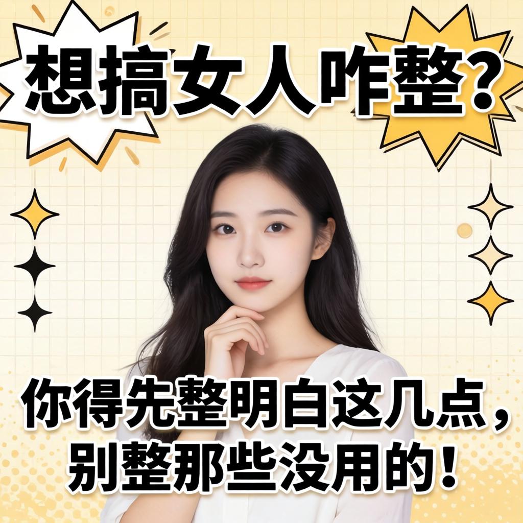 想搞女人咋整？你得先整领略这几点，别整那些没用的！