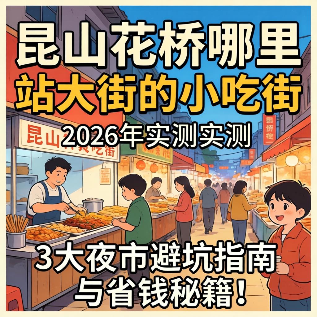 昆山花桥哪里有站大街的幼吃街？2026年实测，3大夜市避坑指南与省钱秘籍！