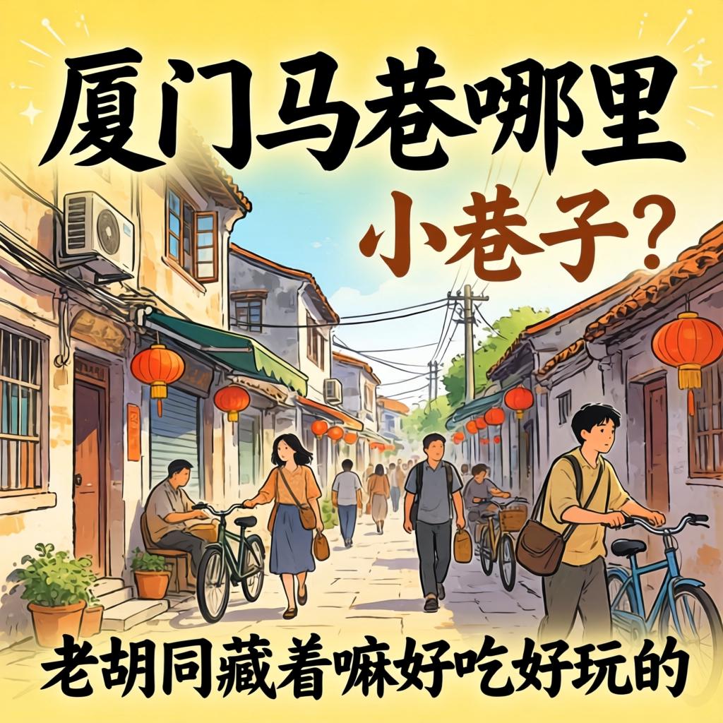 厦门马巷哪里有小巷子？老胡同藏着嘛好吃好玩的？