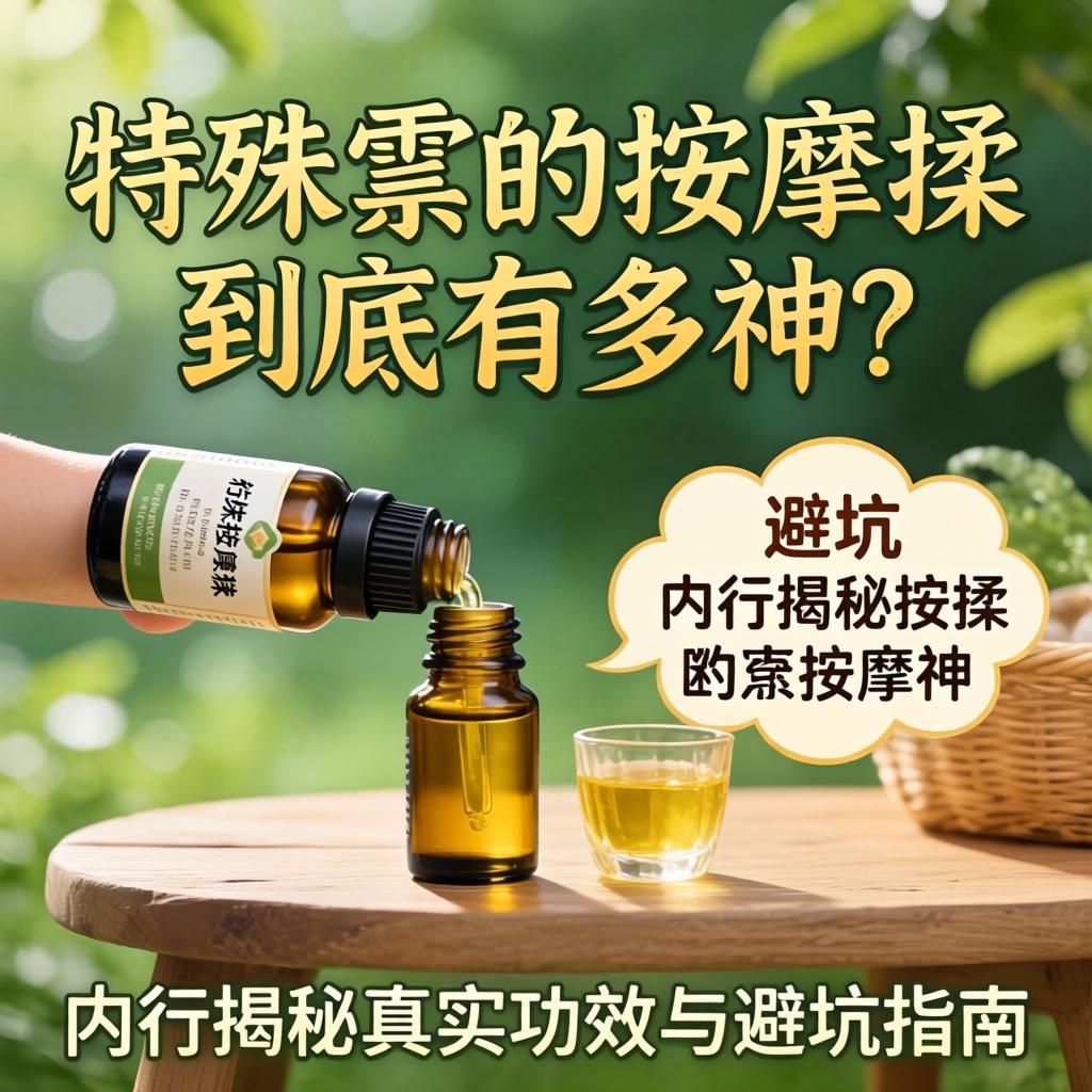 特殊精油推拿揉到底有多神？在行揭秘真实功效与避坑指南