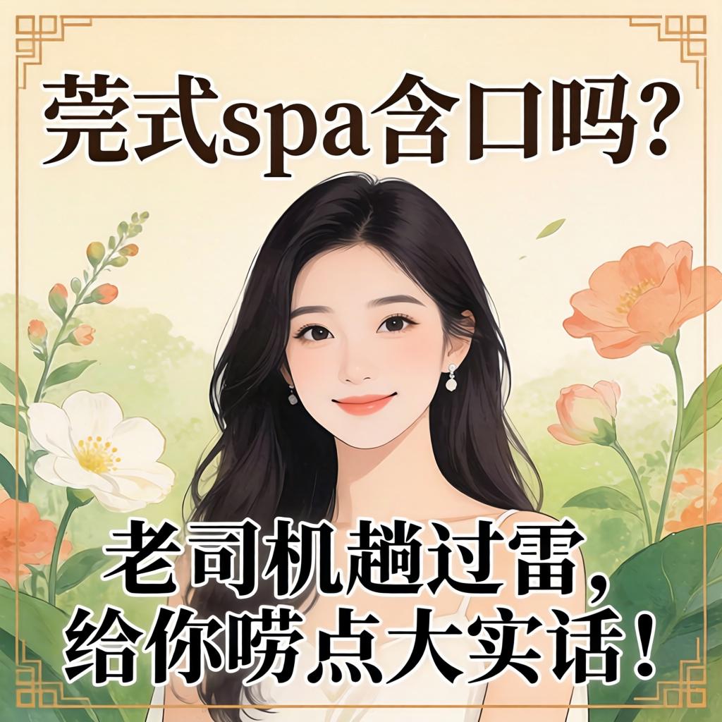 莞式spa含口吗？老司机趟过雷，给你唠点大真话！