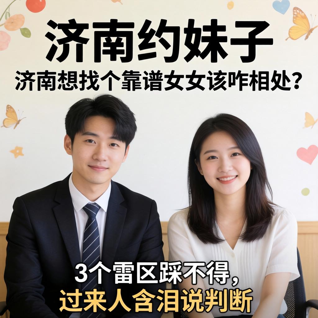 济南约妹子，在济南想找个靠谱女女该咋相处？3个雷区踩不得，过来人含泪说