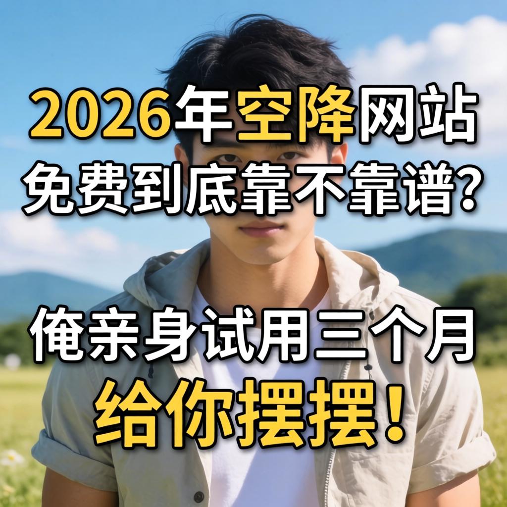 2026年空降网站免费到底靠不靠谱？俺亲身试用三个月给你摆摆！