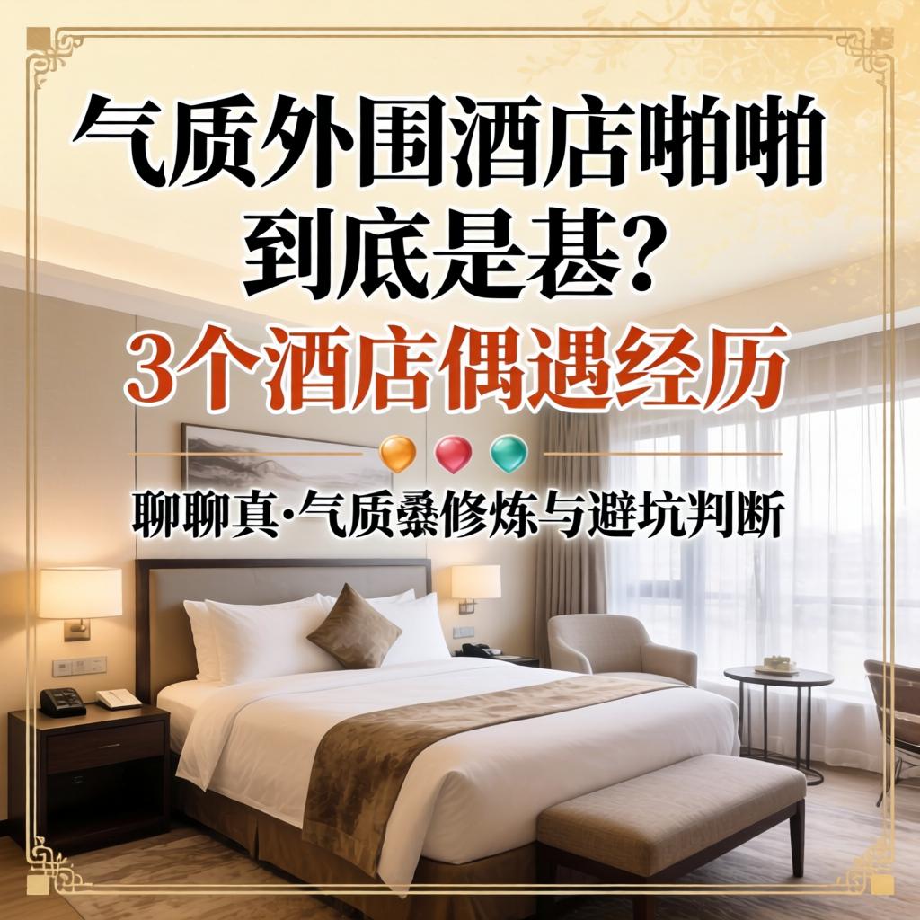 气质外围旅馆啪啪，，，，，，究竟是甚？？？？？？3个旅馆偶遇履历，，，，，，聊聊真气质的修炼与避坑