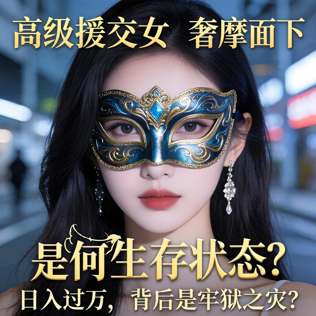高级援交女,奢靡面具下是何生存状态?日入过万,背后是牢狱之灾?