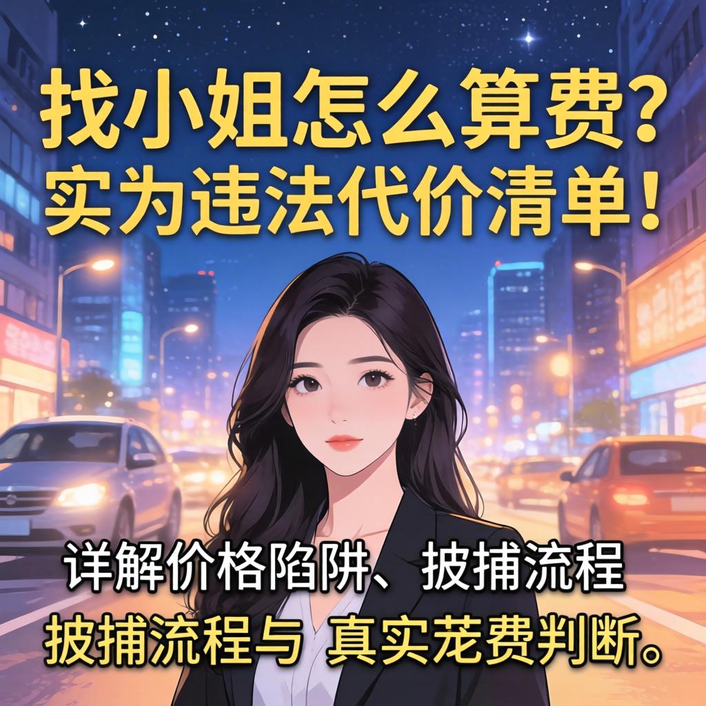 找小姐怎么算费？实为违法代价清单！详解价格陷阱、抓捕流程与真实花费