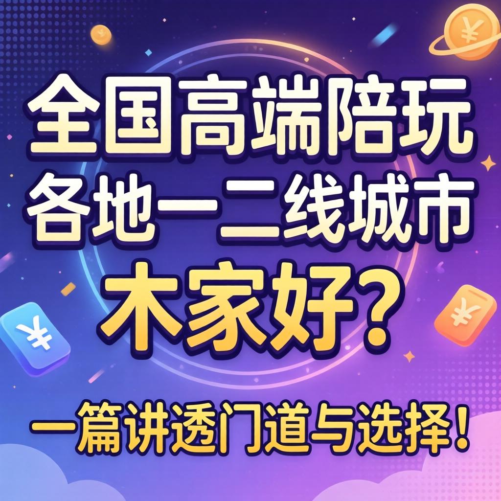 全国高端陪玩各地一二线城市哪家好？一篇讲透蹊径与选择！