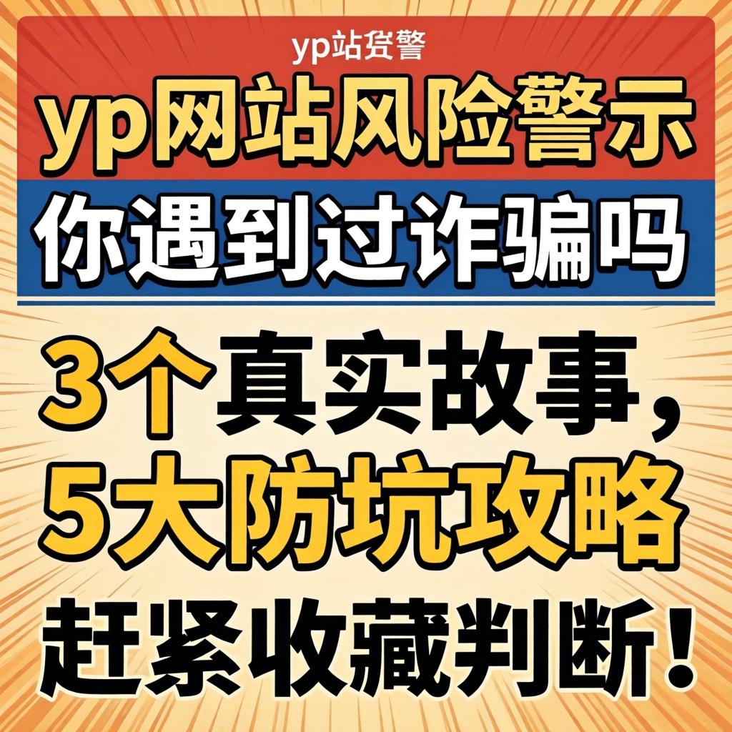 yp网站风险警示，你遇到过诳骗吗？3个真实故事、5大防坑攻略，连忙珍藏