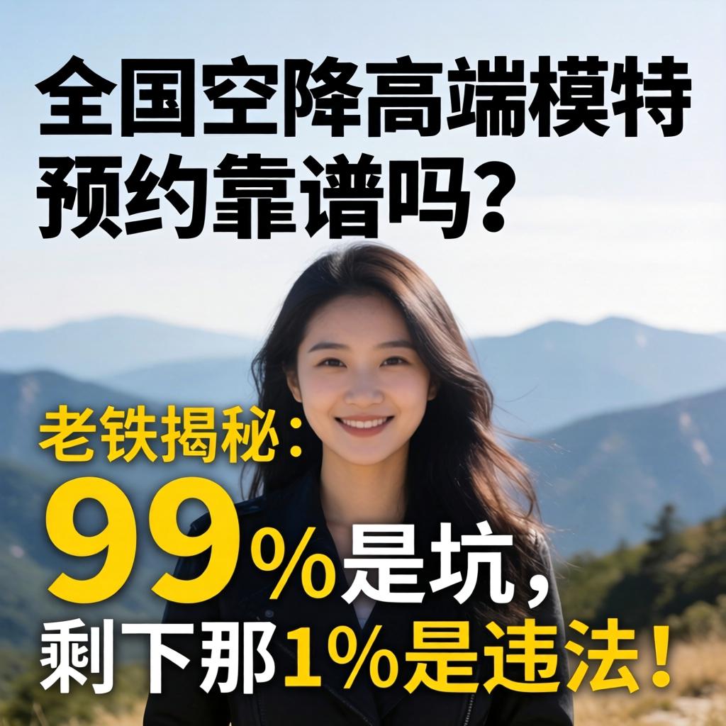 全国空降高端模特预约靠谱吗？老铁揭秘：99%是坑，剩下那1%是违法！