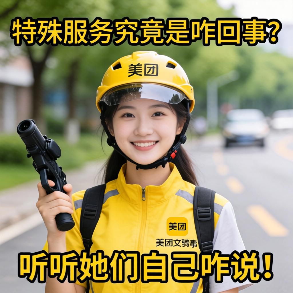 美团女骑手的特殊服务究竟是咋回事?听听她们自己咋说!
