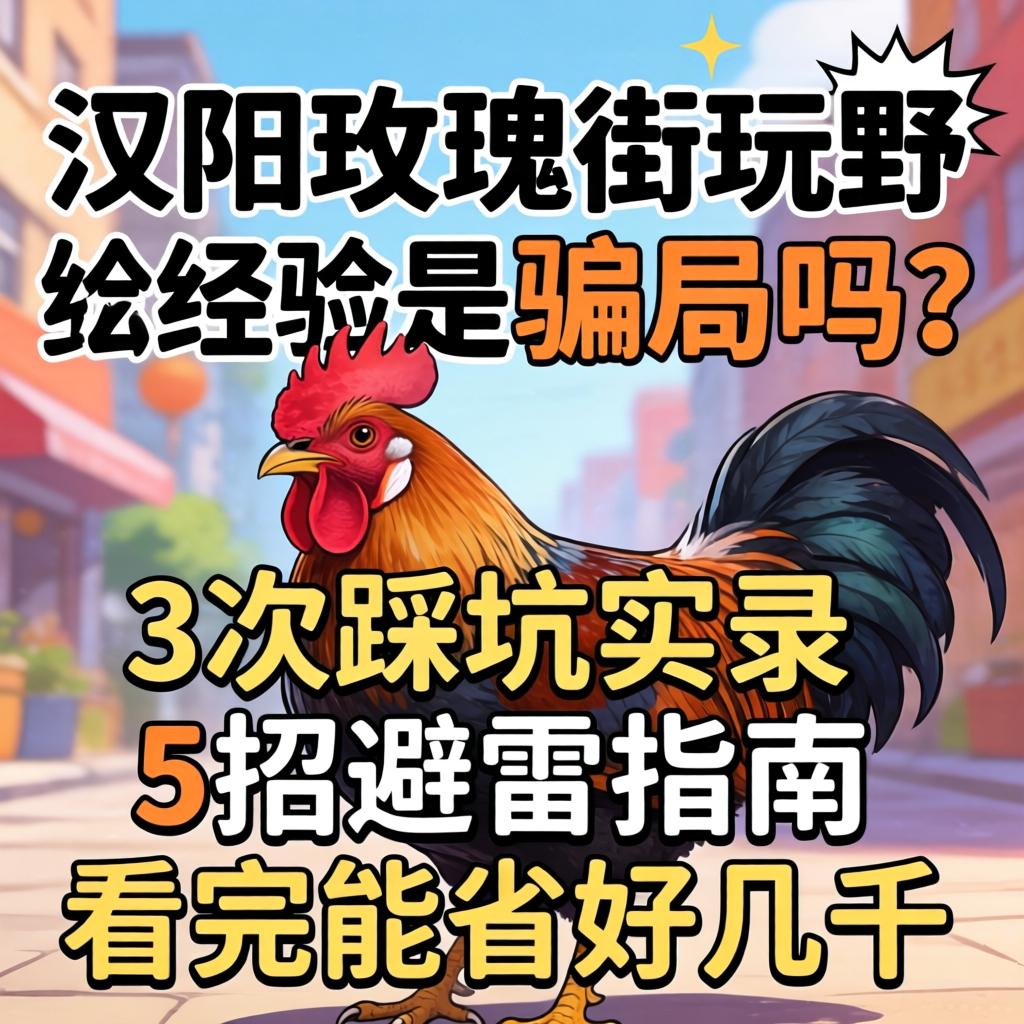 汉阳玫瑰街玩野鸡经验是圈套吗？3次踩坑实录、5招避雷指南，看完能省好几千