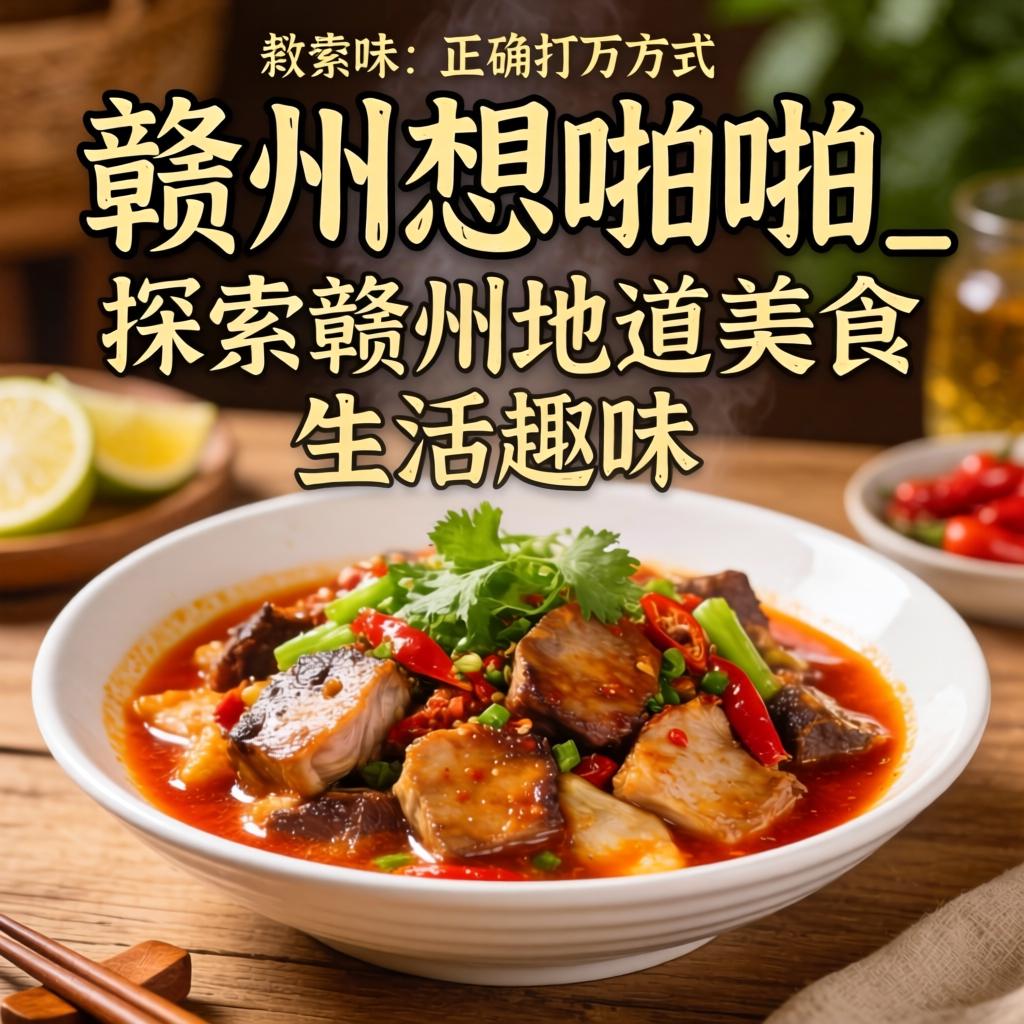 在赣州想啪啪_探索赣州地道美食与生活趣味的正确打开方式