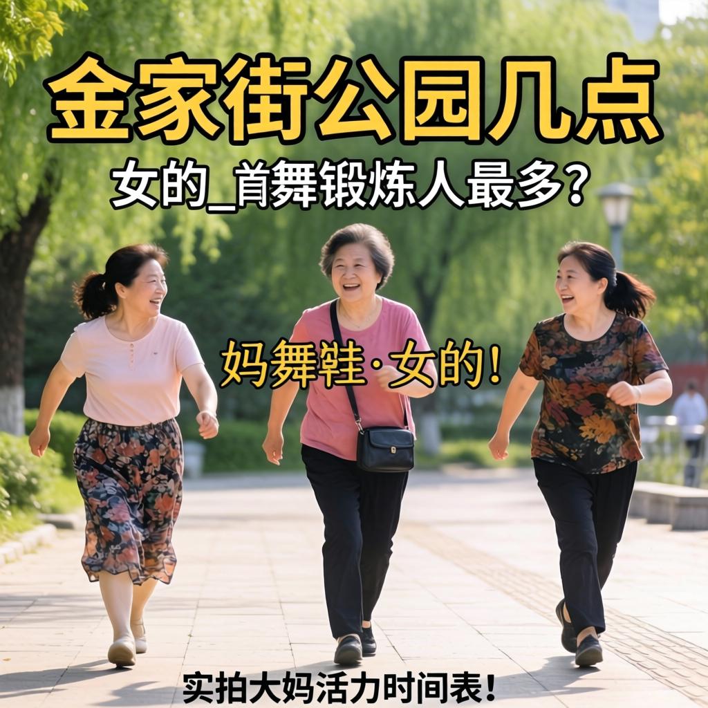 金家街公园几点有女的_跳舞锻炼人最多？实拍大妈活力时间表！